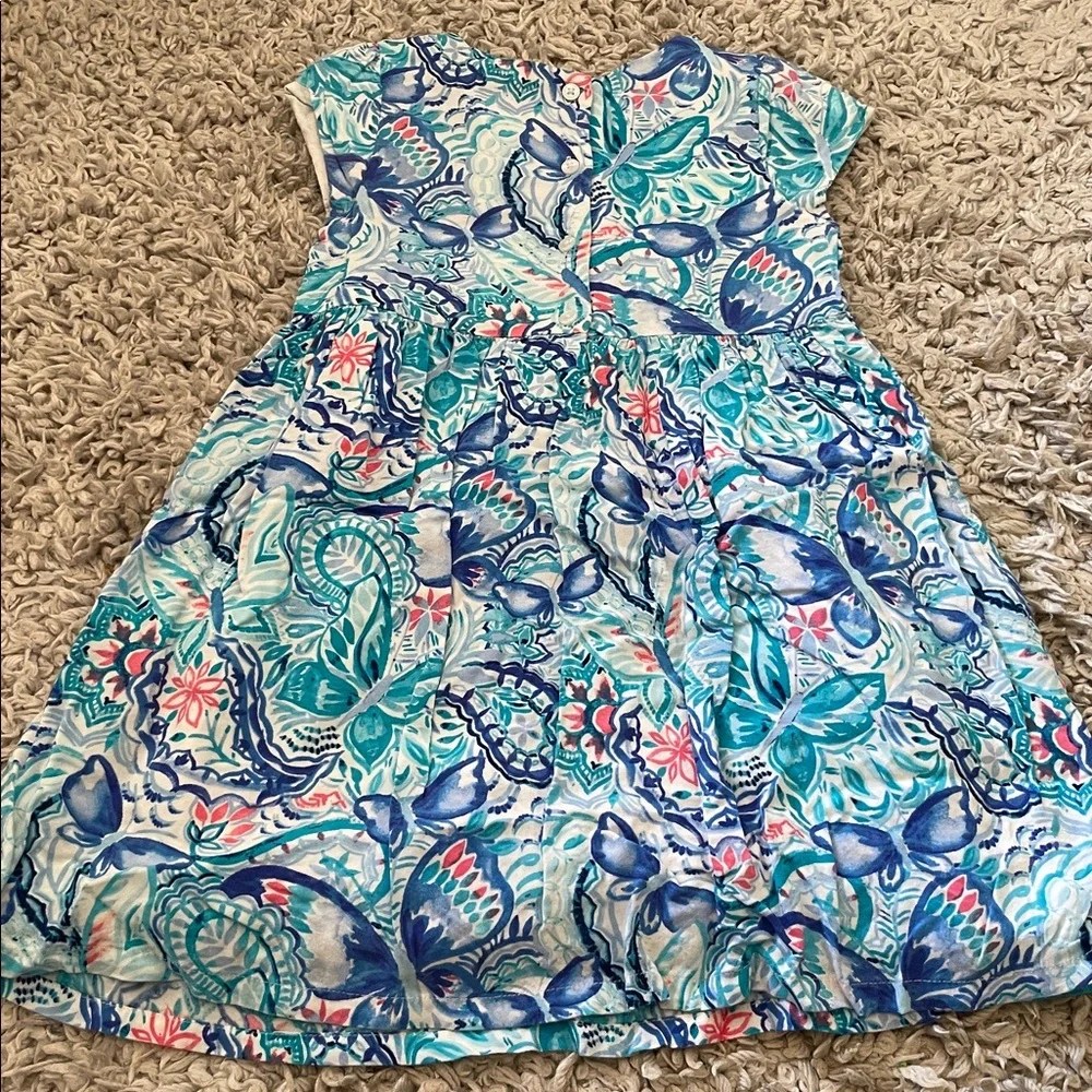2017 Gymboree Butterfly Floral Paisley Dress, Size 5T